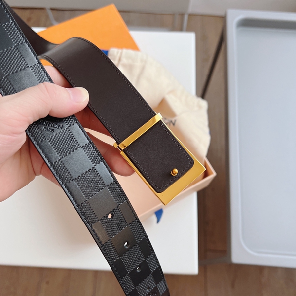 ルイヴィトンベルト角部分ディテール